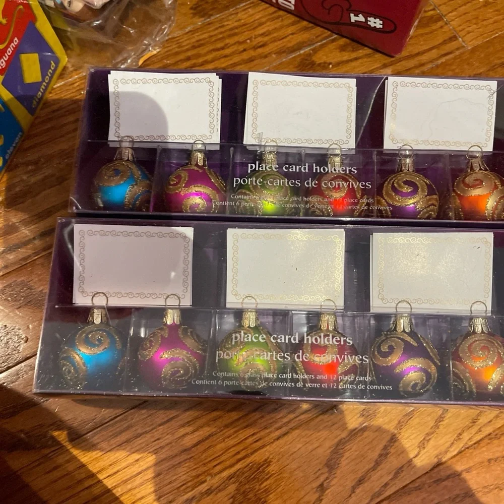Pier 1 Multicolor Place Card Holders